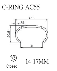 C-RING AC55
